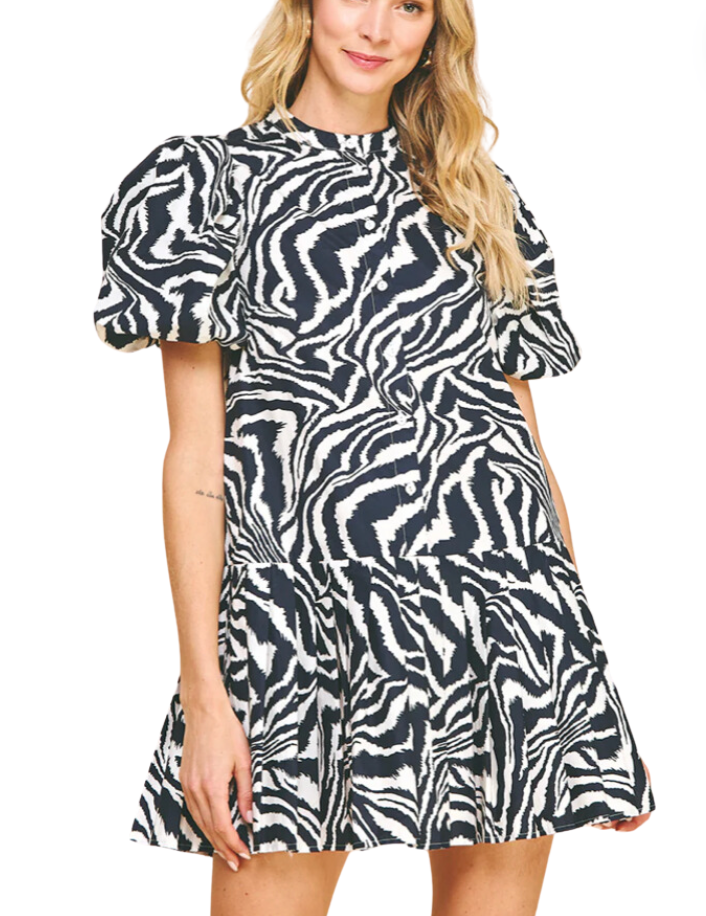 Kendra Multi Print Dress