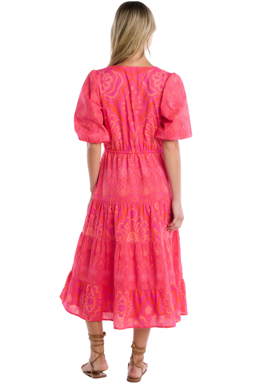 Celeste Dress Pink Bohemia