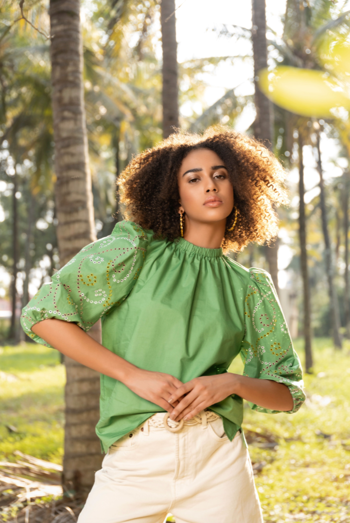 Lilly Blouse Green