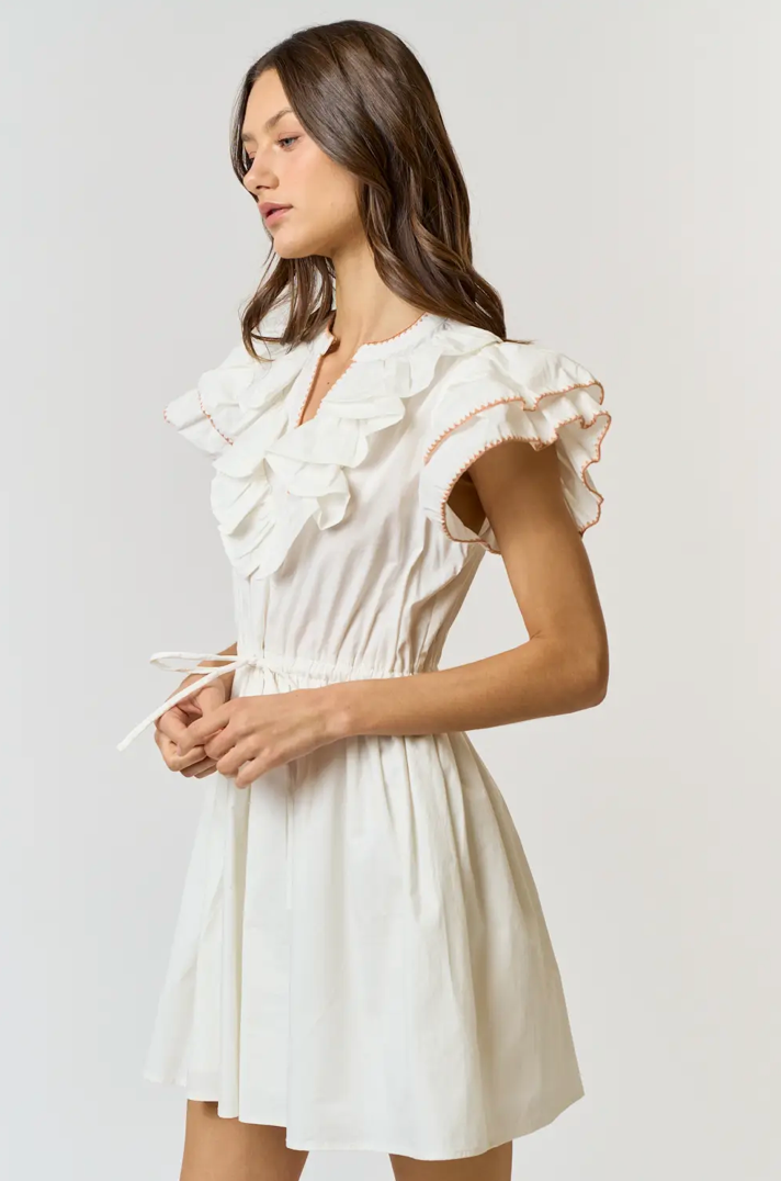 Lyla Mini Dress Off White