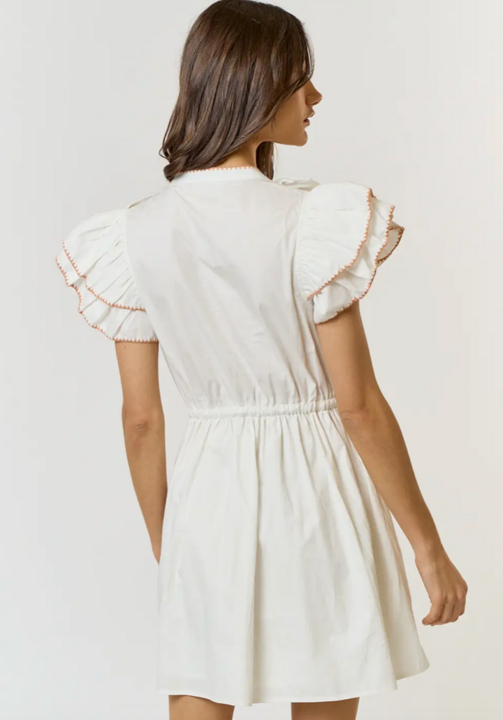 Lyla Mini Dress Off White