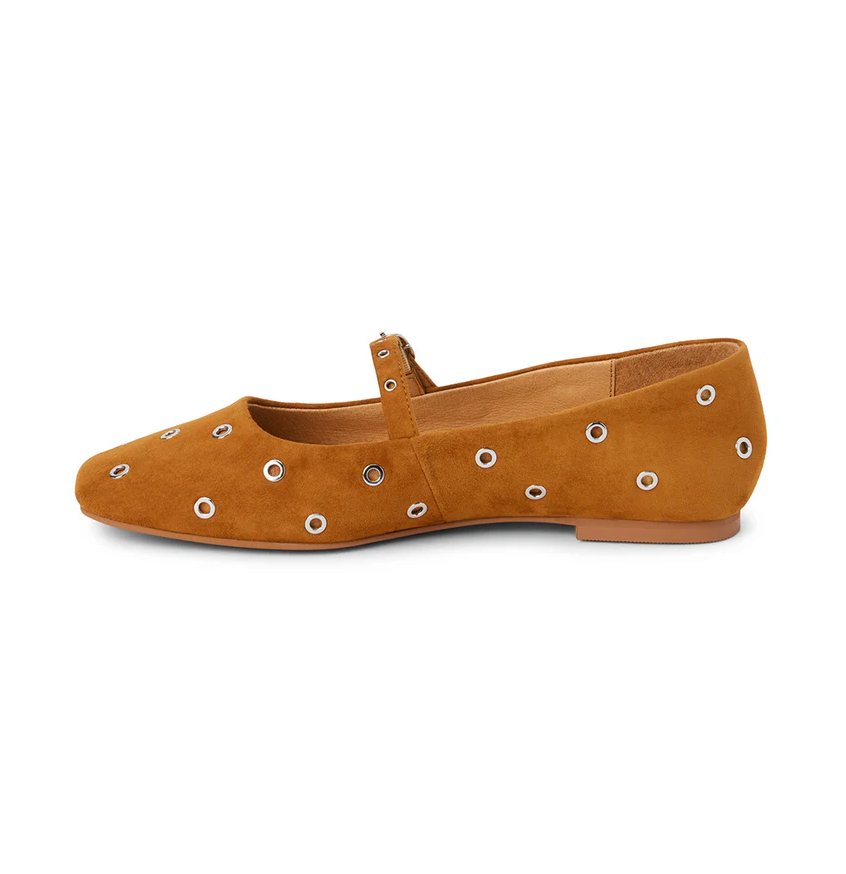 Mick Ballet Flats Tobacco