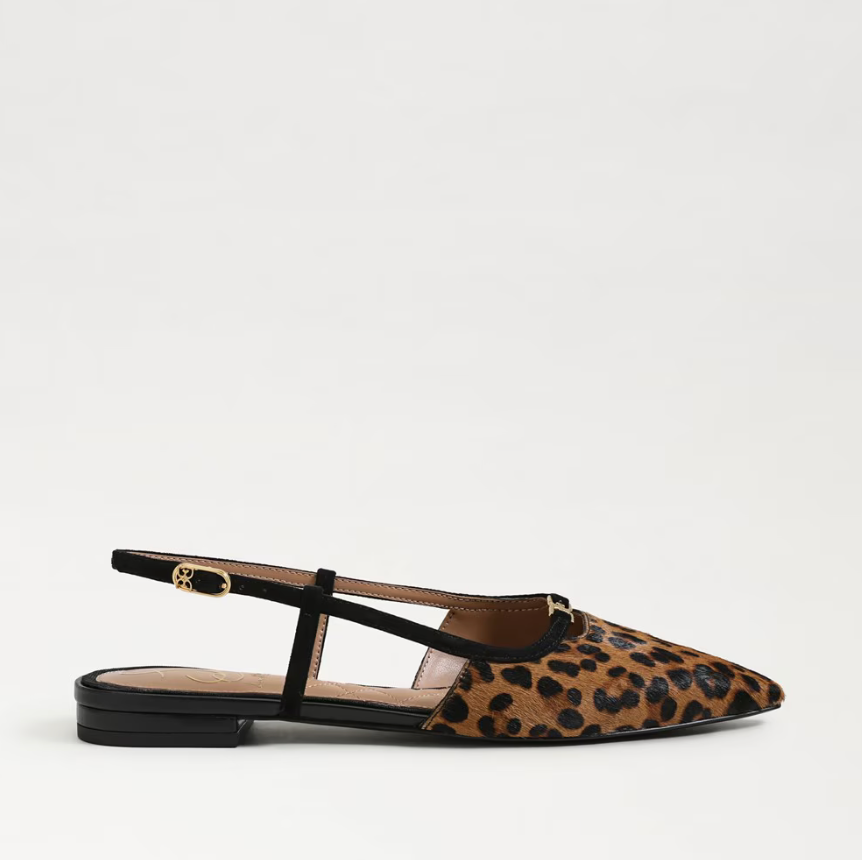 Cohen Leopard Lux Suede Flat