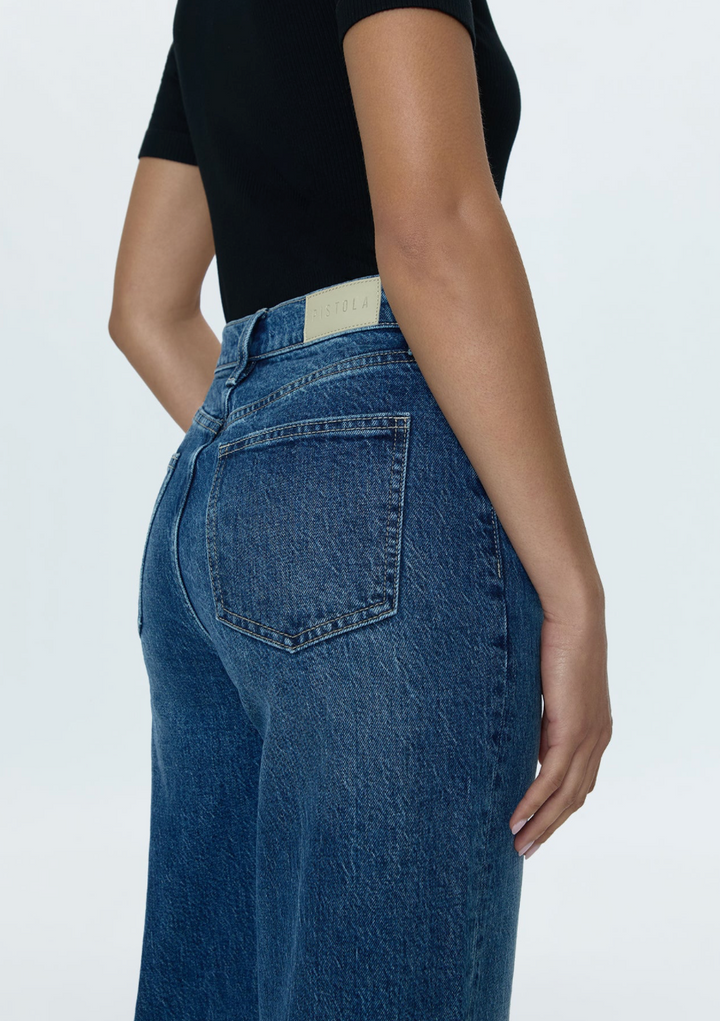 Lana Crop Denim Pants Palladium