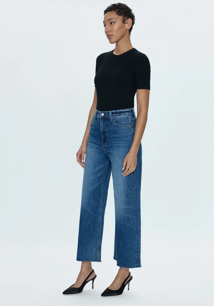 Lana Crop Denim Pants Palladium