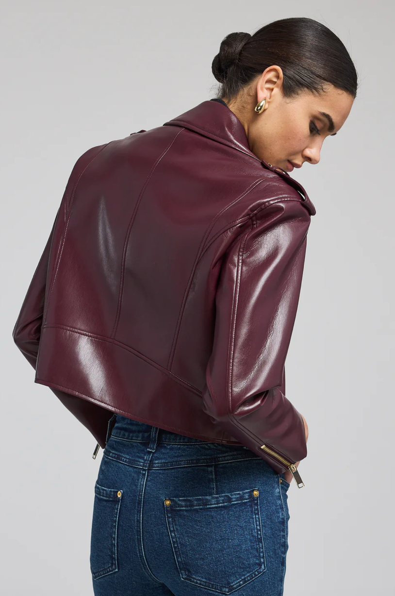 Cosita Vegan Leather Moto Jacket