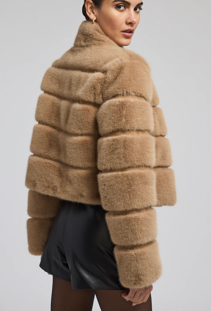 Tala Faux Fur Bomber