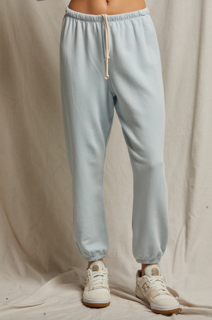 Johnny French Terry Easy Sweatpant Baby Blue