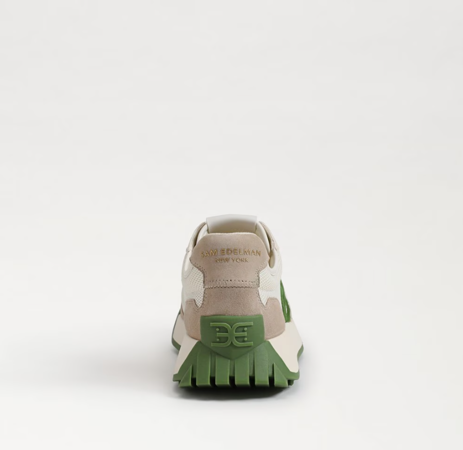 Langley Lace Up Sneaker Green Multi