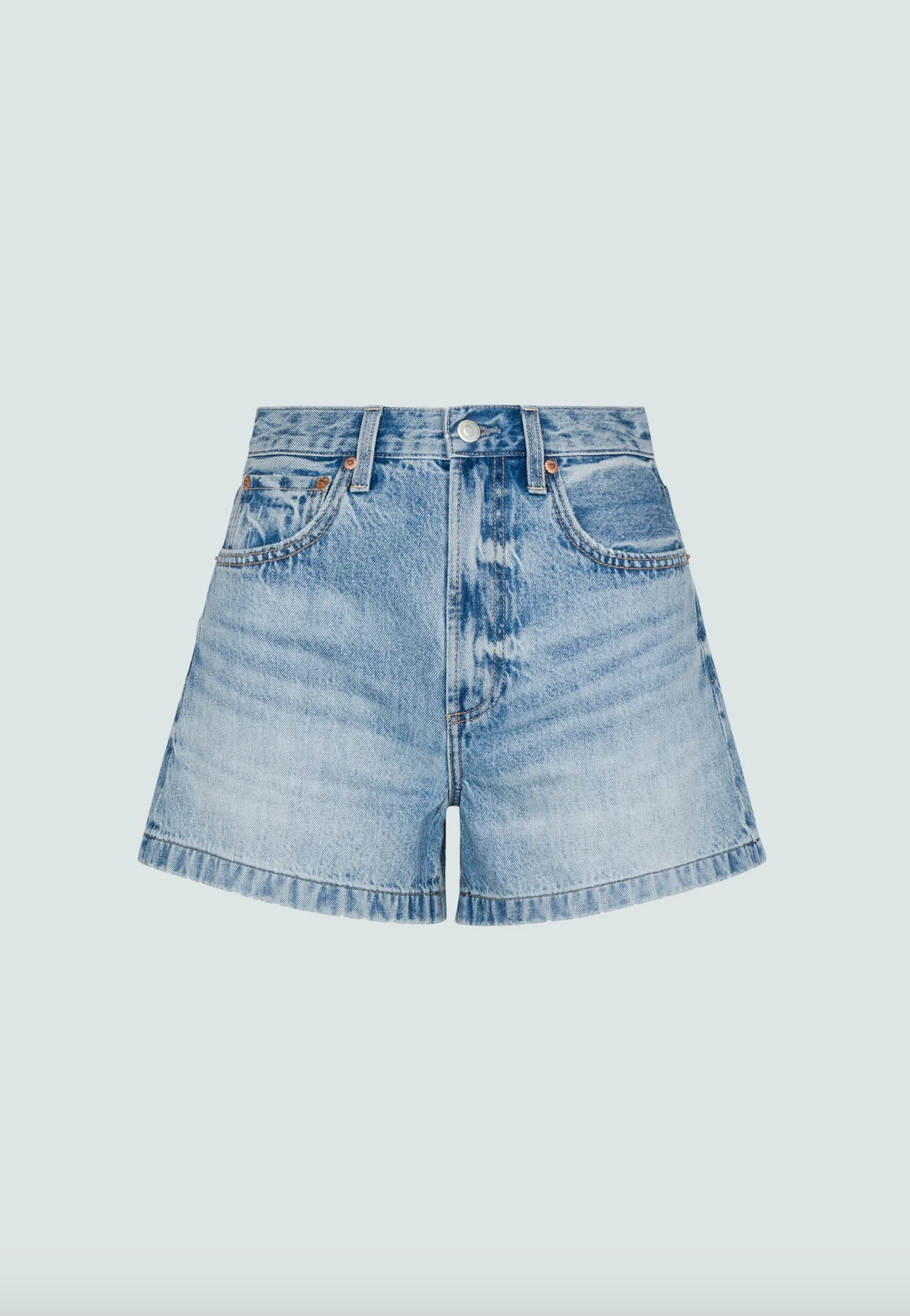 Saige Denim Short French Riviera