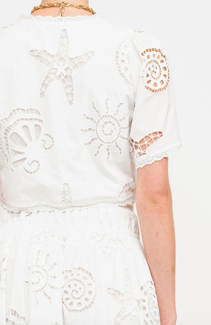 Abbott Blouse Off White