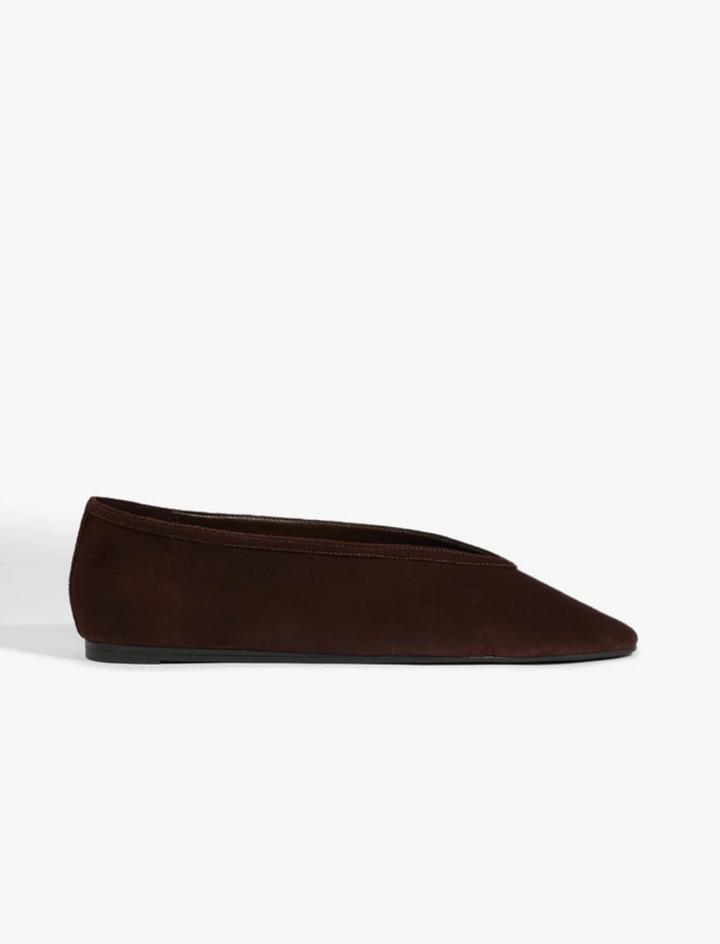 Courtney Suede Flat