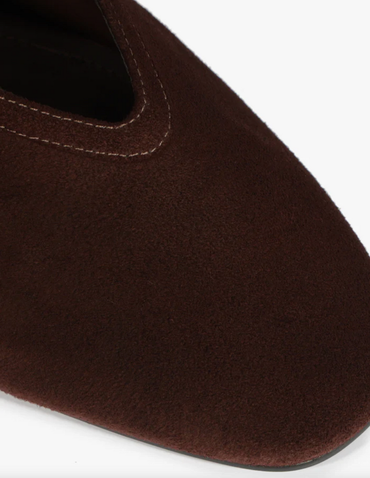 Courtney Suede Flat