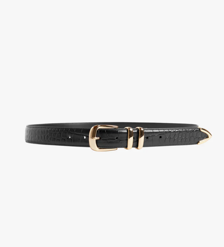 The Jordan Croc Embossed Belt