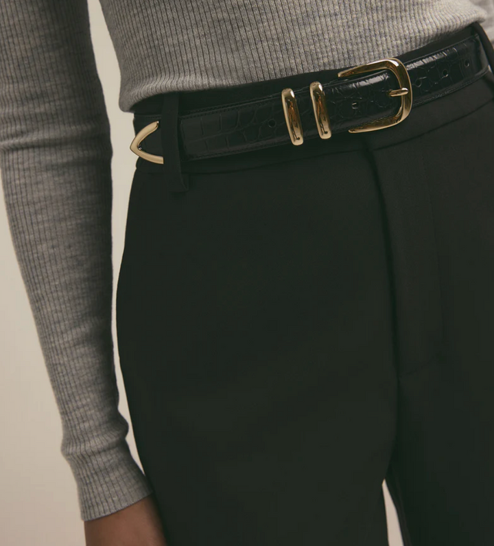 The Jordan Croc Embossed Belt