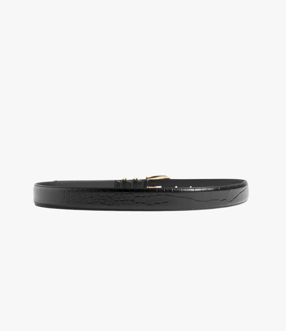 The Jordan Croc Embossed Belt