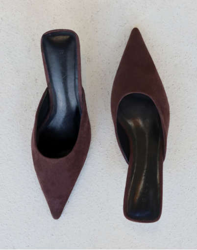 Wynonna Dark Cacao Suede