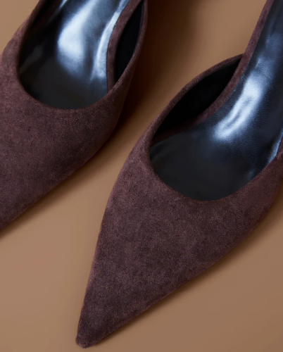 Wynonna Dark Cacao Suede