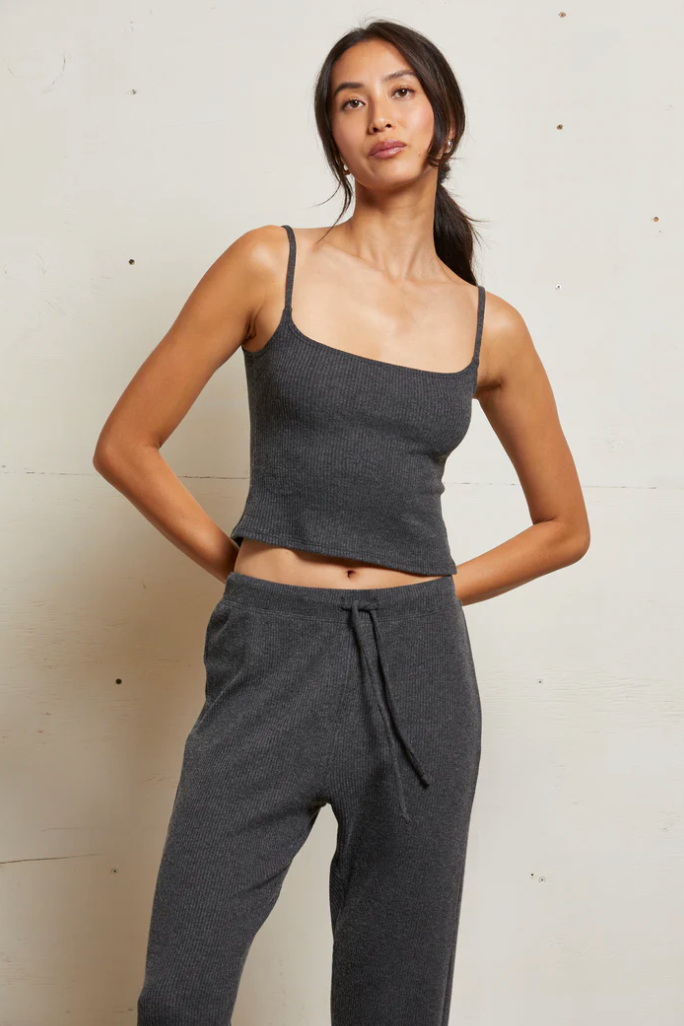 Remi Sweater Rib Drawstring Pant