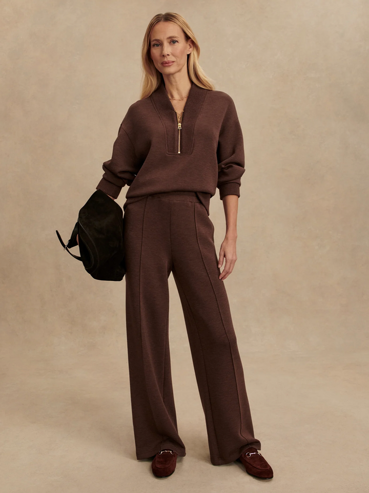 Sally Half Zip Sweat