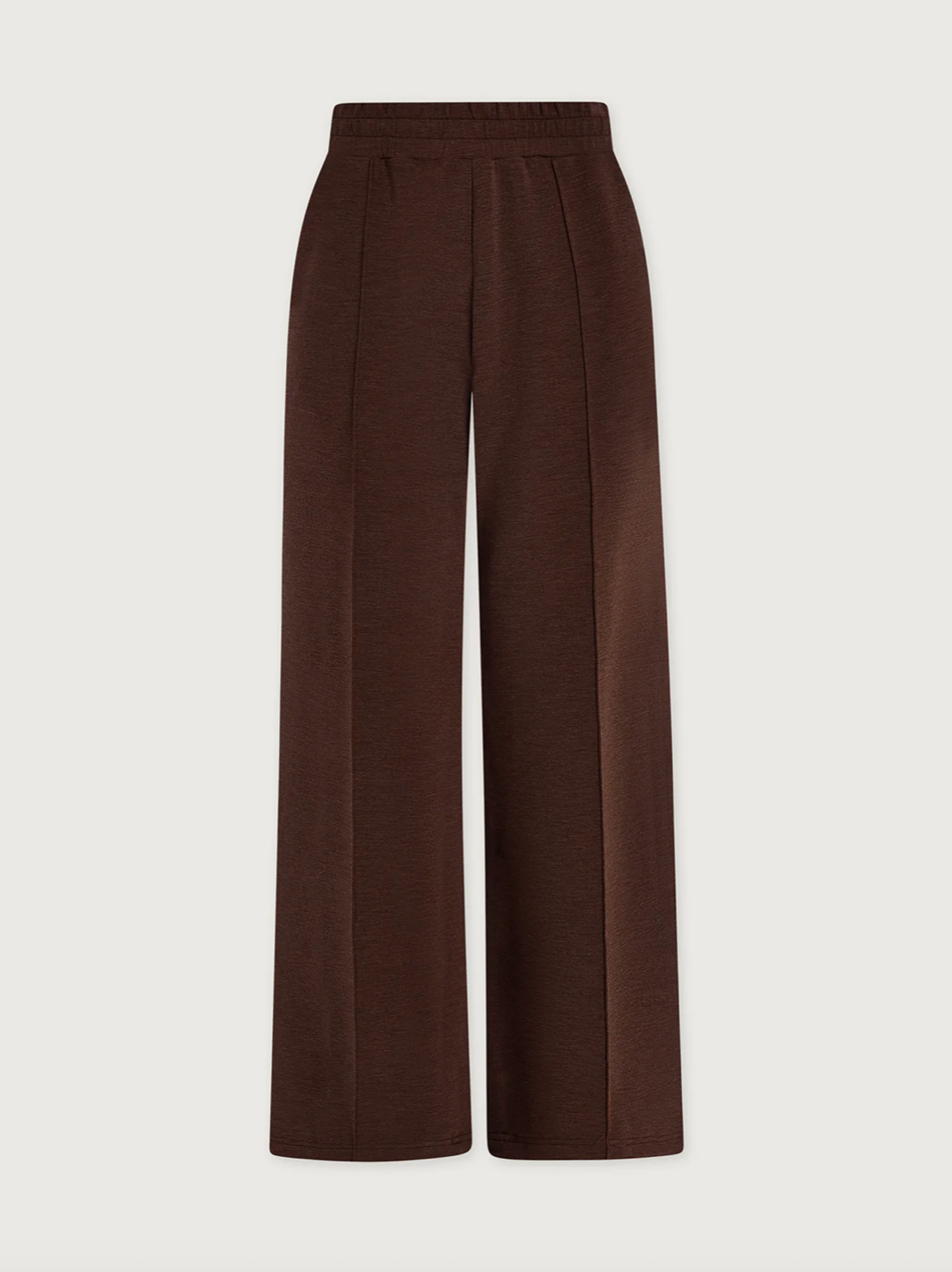 The Wide Leg Pant 30 Coffee Bean Marl