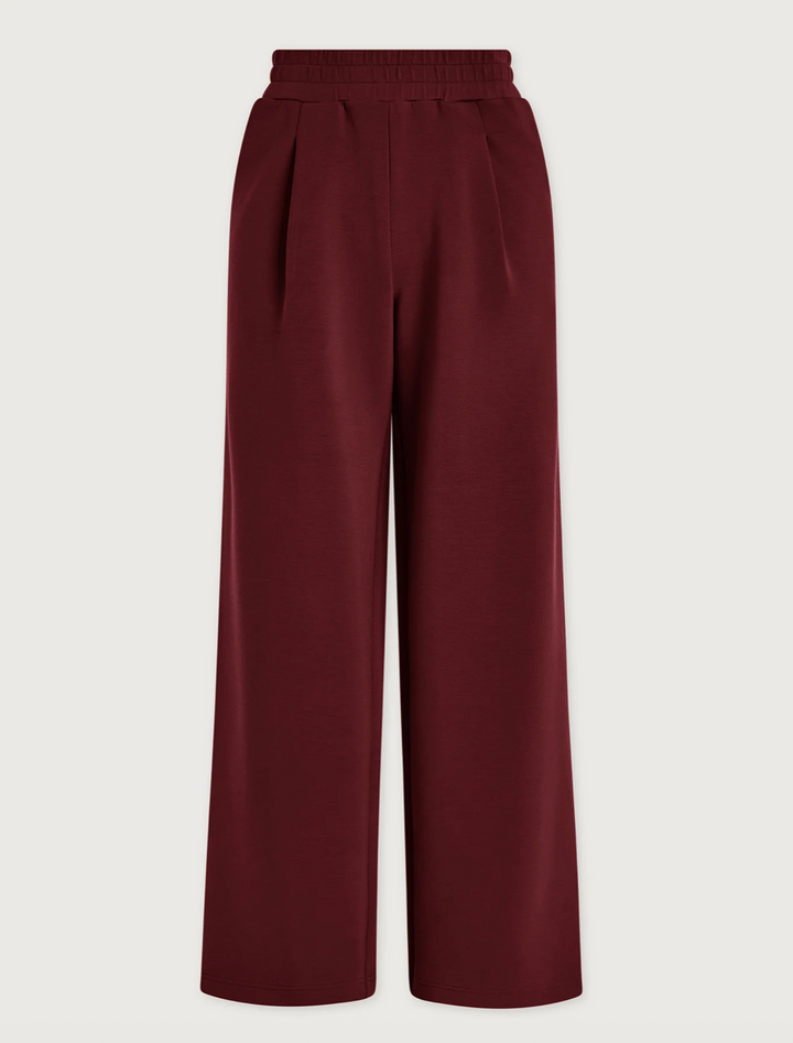 The Wide Leg Pant 30 New Maroon