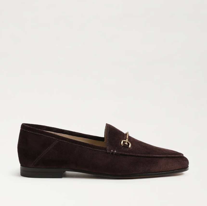 Loraine Aura Kid Suede Cafe Noir