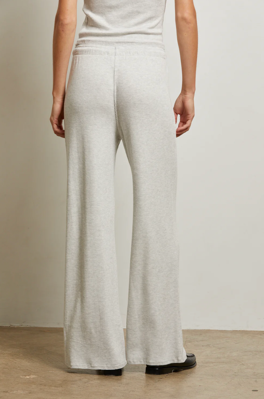 Maddie Brushed Waffle Drawstring Pant