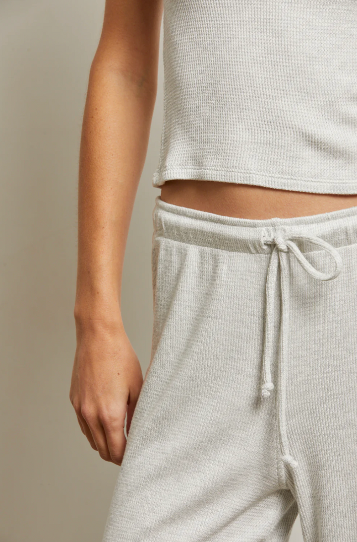 Maddie Brushed Waffle Drawstring Pant