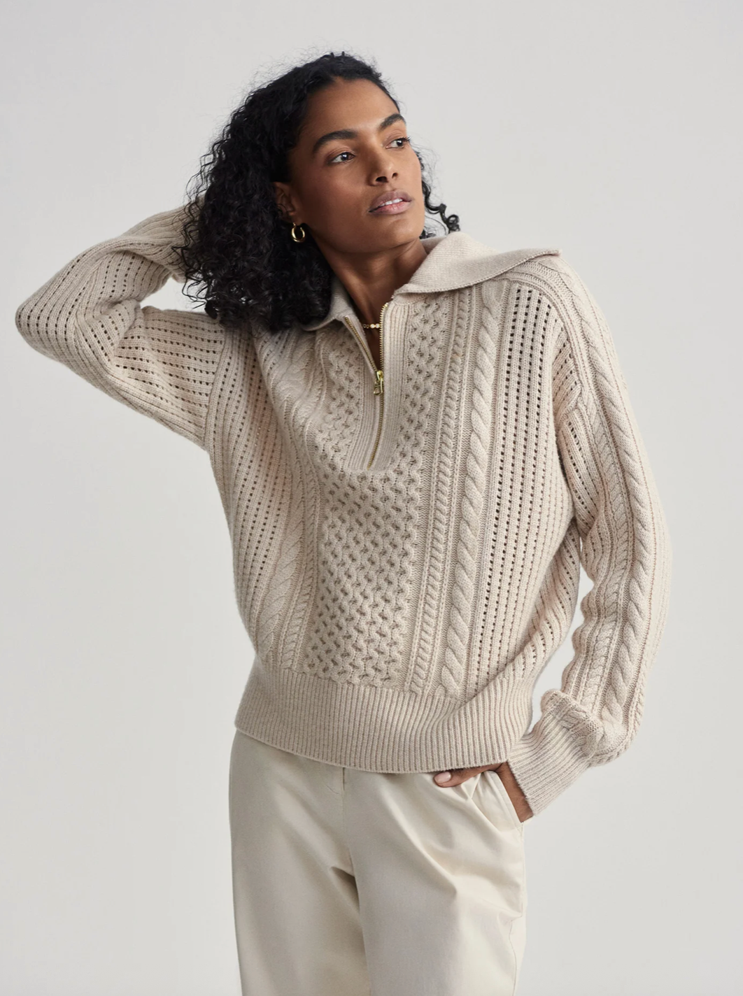 Camello Cable Half Zip 2.0