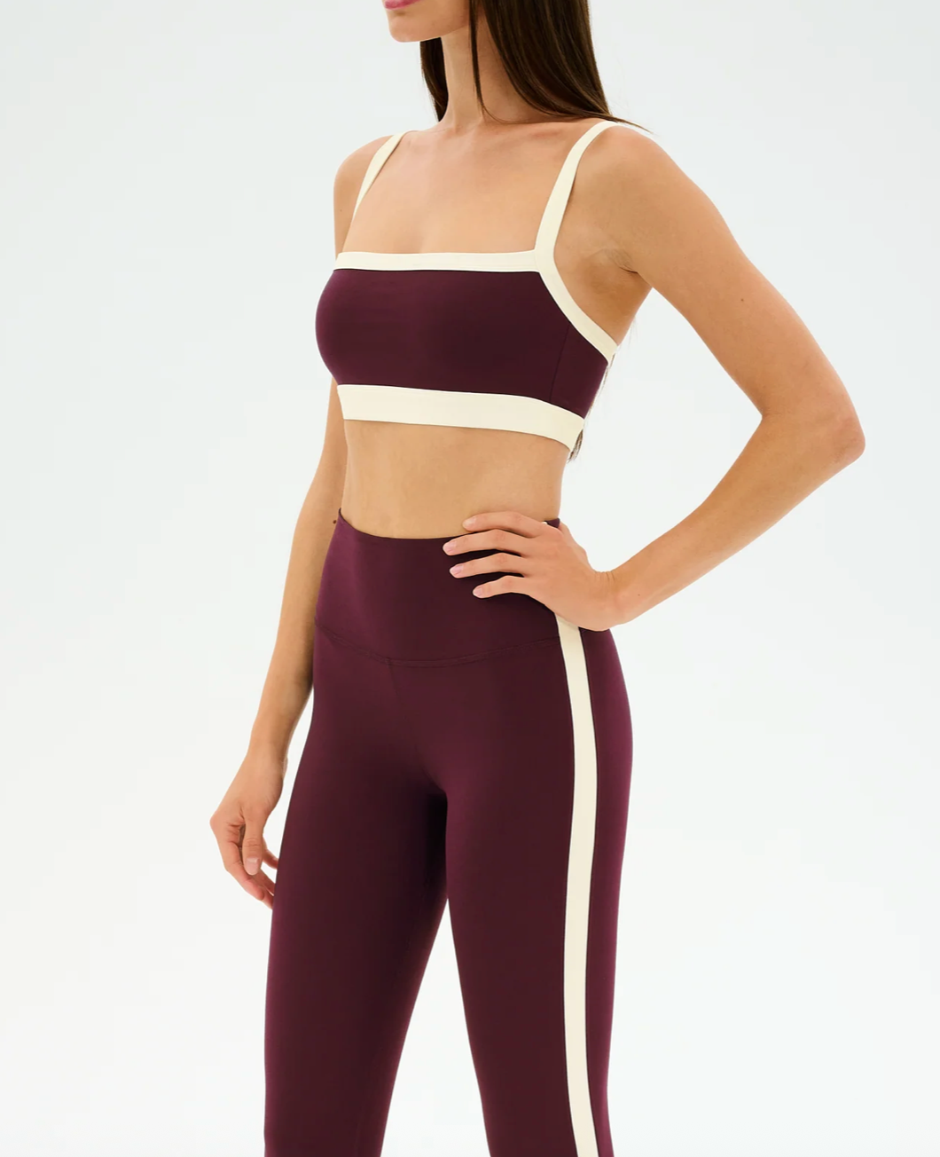 Monah Rigor Bra Dk Cherry/Creme