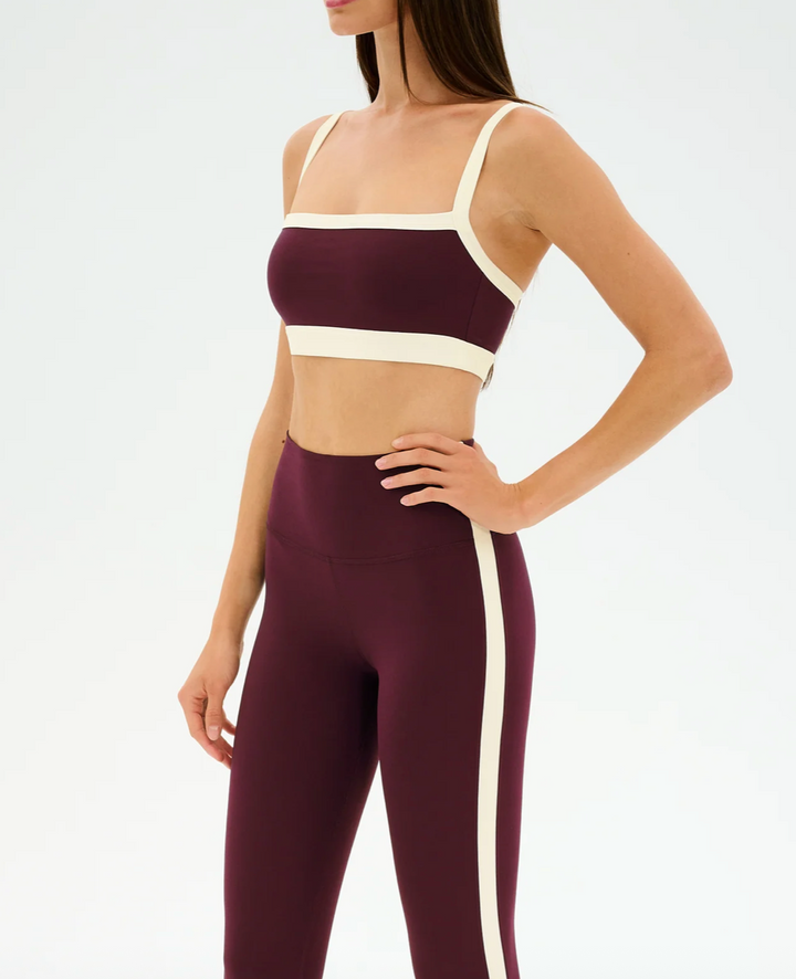 Monah Rigor Bra Dk Cherry/Creme