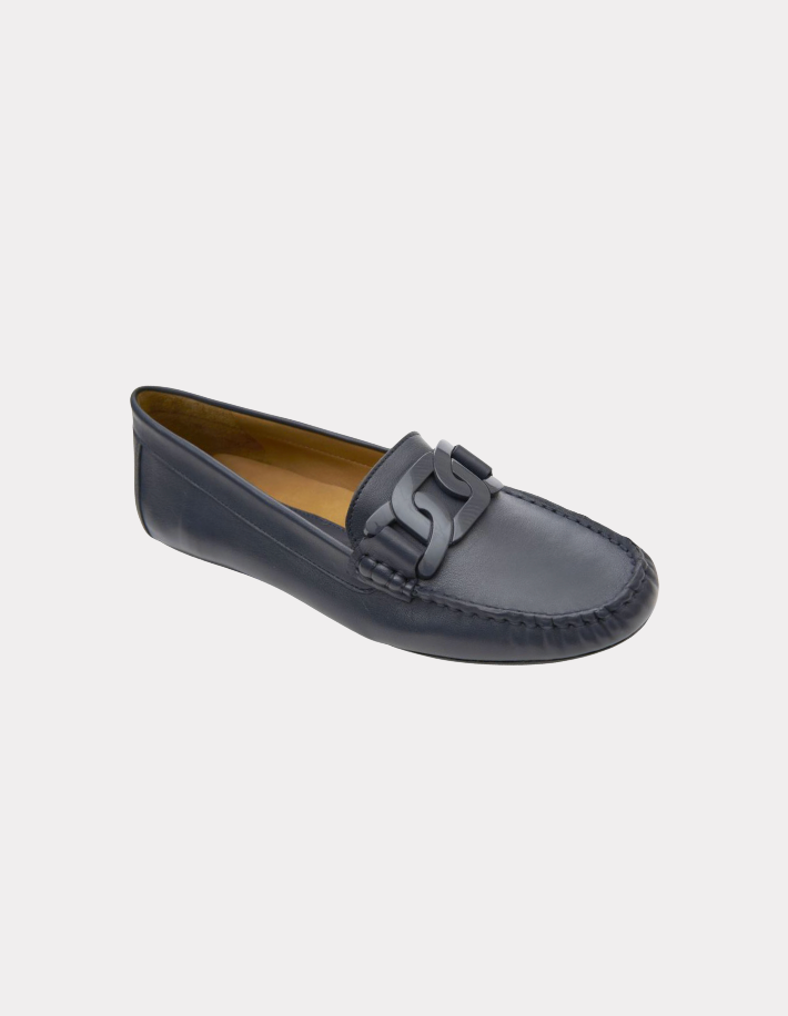 Aiker Loafer Navy Glove Soft Nappa