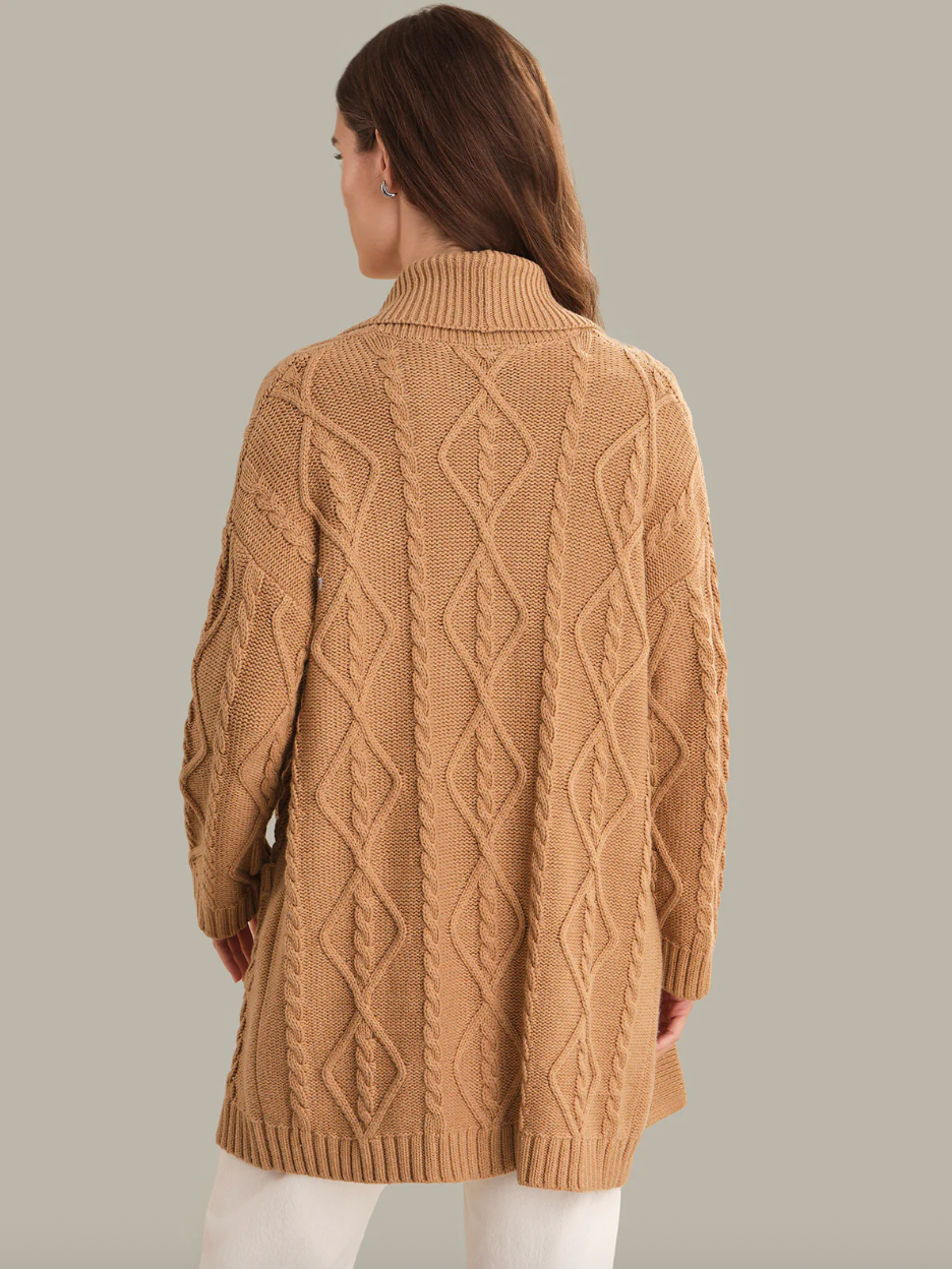 Sandra Cable Knit Cardigan