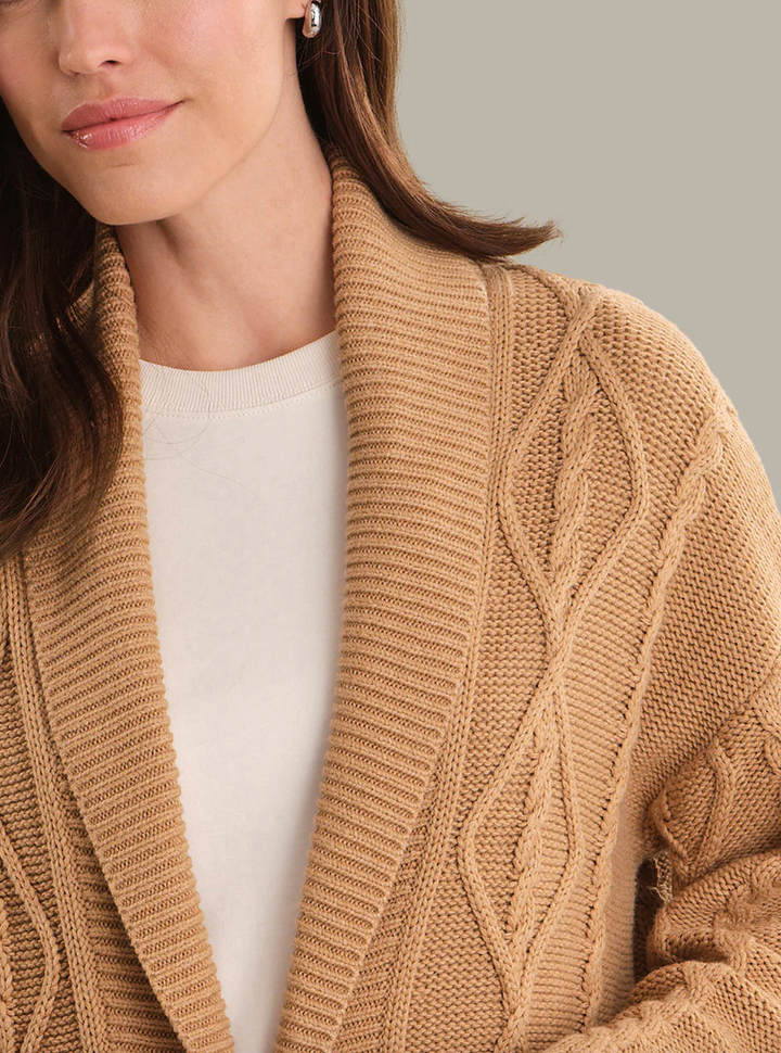 Sandra Cable Knit Cardigan