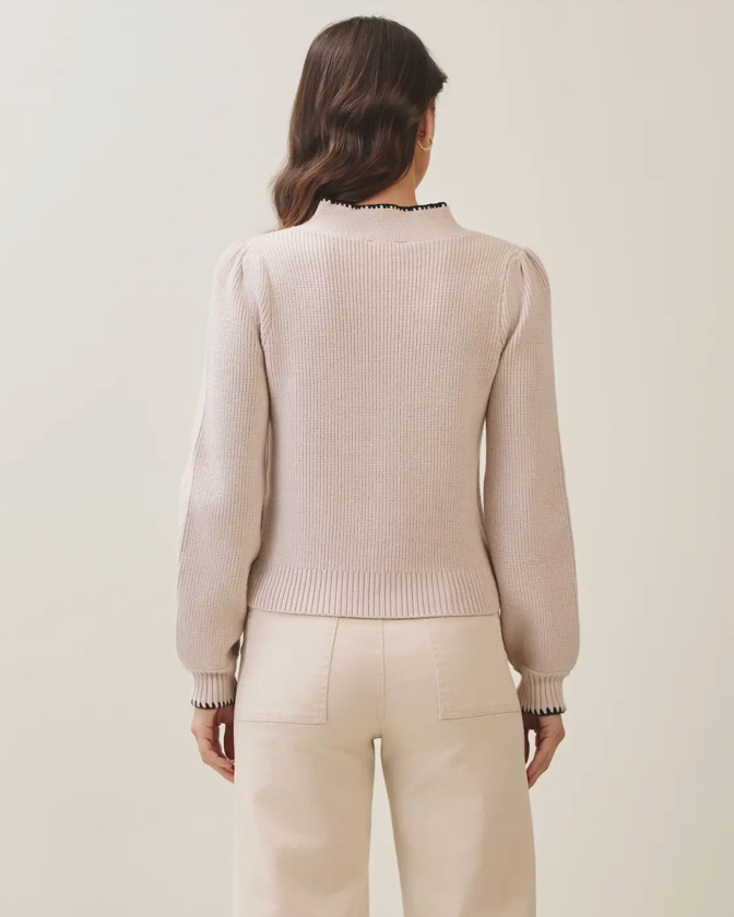 Clarissa Sweater Sand/Black