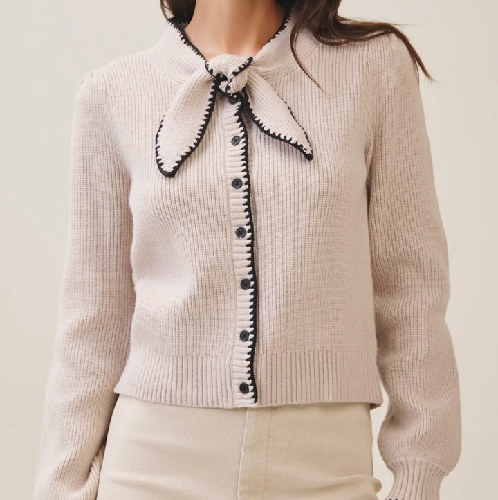 Clarissa Sweater Sand/Black