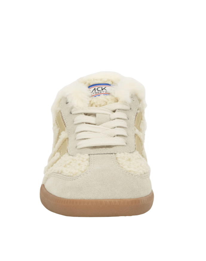Easter FL Backless Sneakers Butter Gold