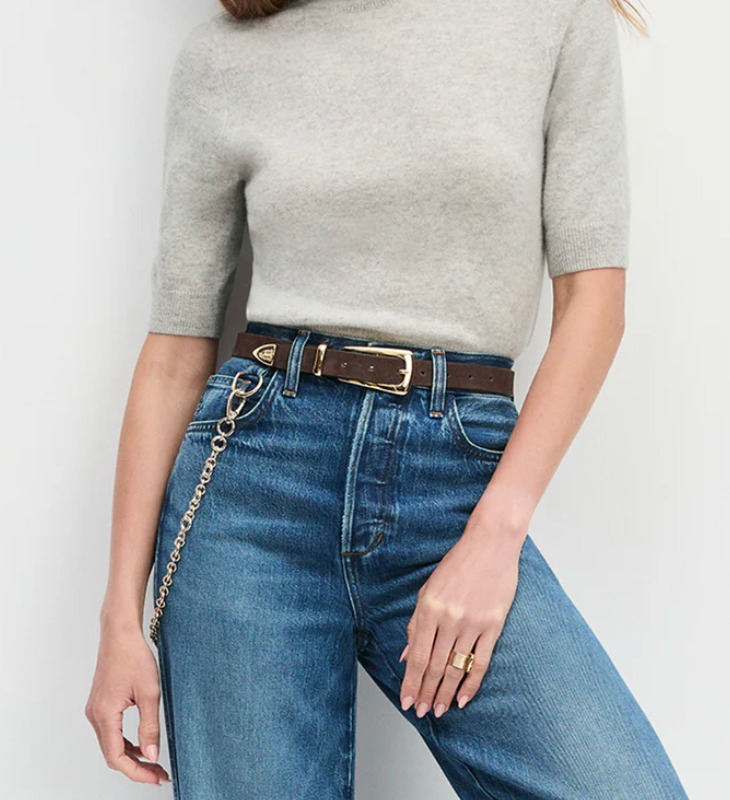 The Suede Statement Belt