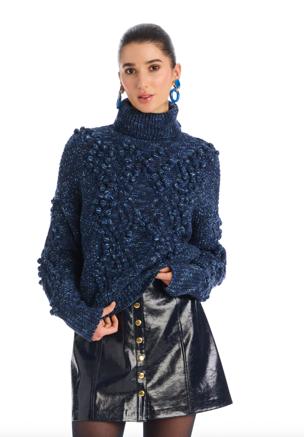 Daphne Sweater Midnight Space Dye