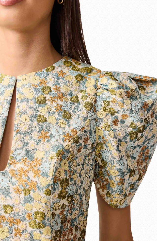 Tasmin Puff Sleeve Mini Dress