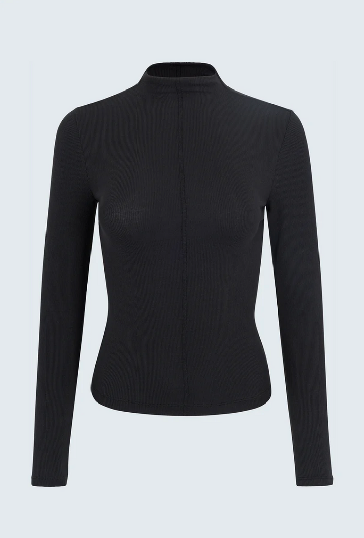 Dara Long Sleeve Top Noir