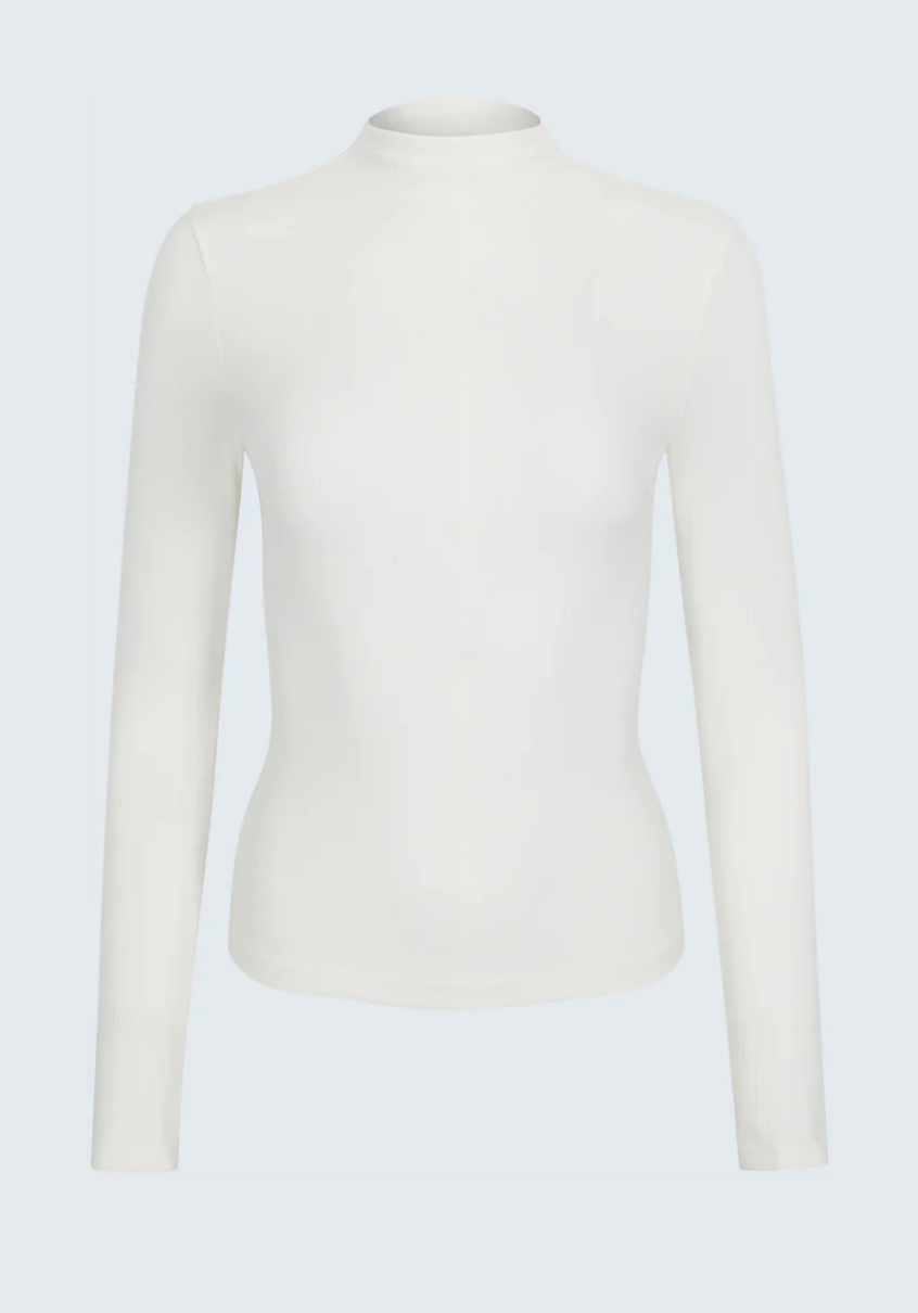 Dara Long Sleeve Top Ecru