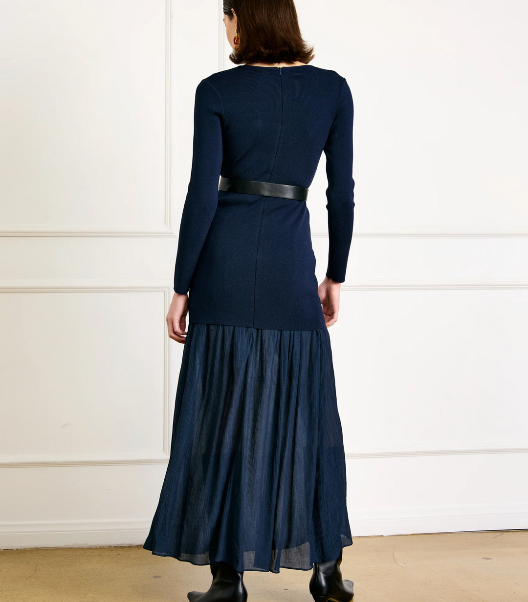 Gemma Mix-Media Dress