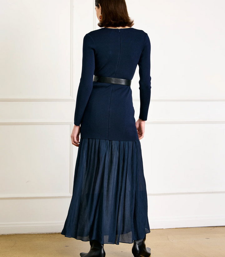 Gemma Mix-Media Dress