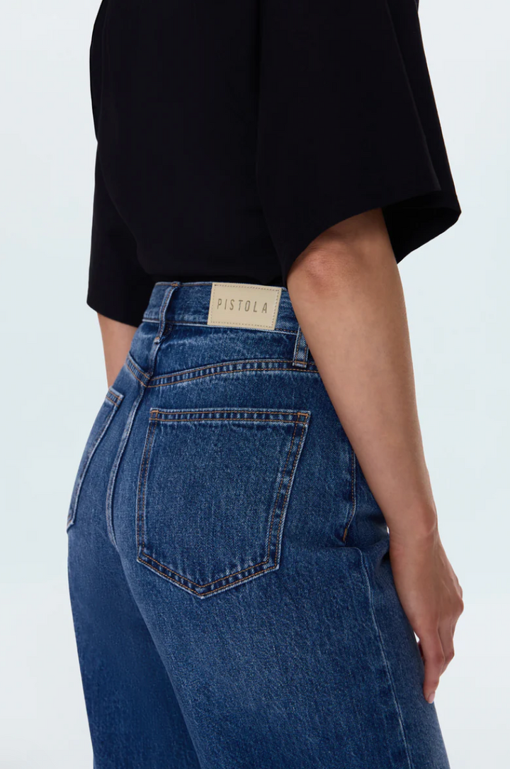 Wes High Rise Barrel Jean Premiere