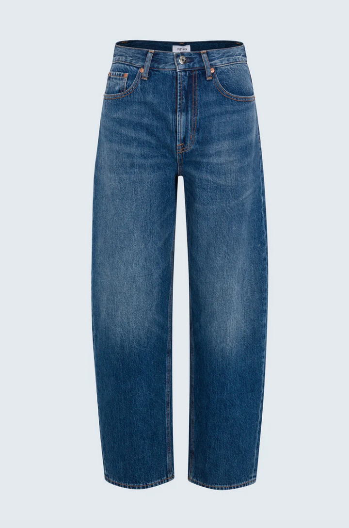 Wes High Rise Barrel Jean Premiere
