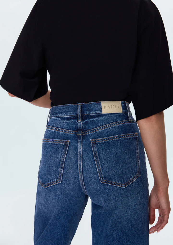 Wes High Rise Barrel Jean Premiere