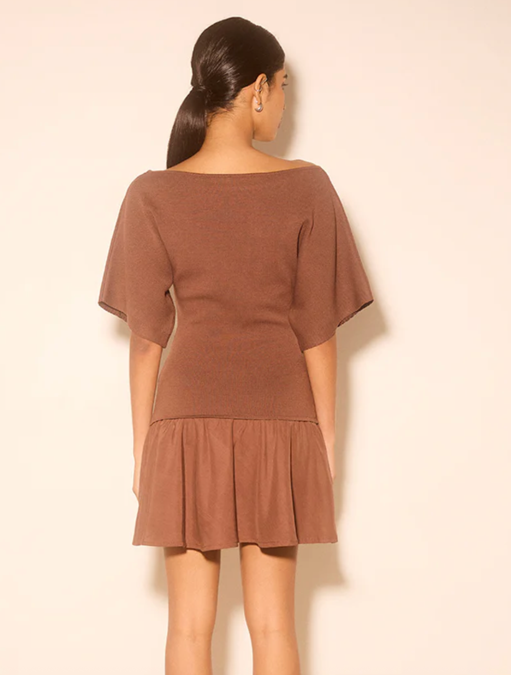Venture Knit Combo Mini Dress