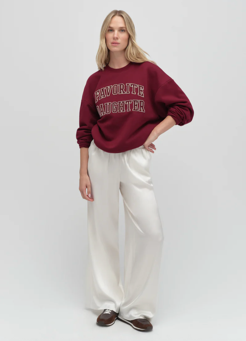 The Collegiate Embroidery Sweatshirt
